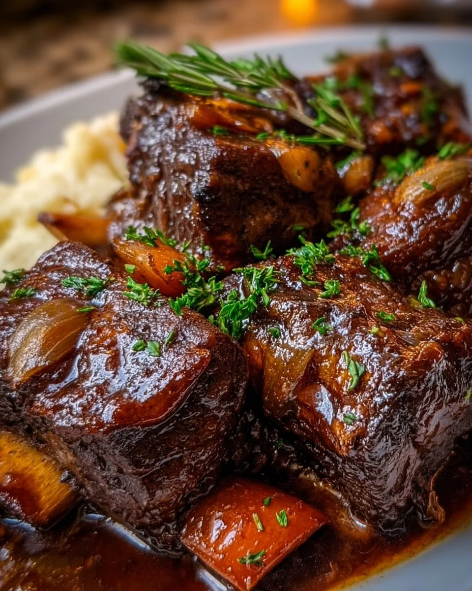 Französisch geschmorte Rippchen