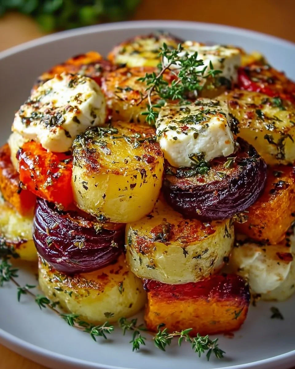 Köstliches Feta Kartoffeln Ofengemüse: Einfach und Gesund!