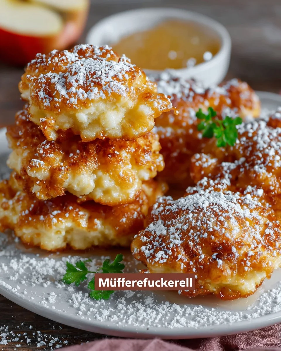 Milchreispuffer mit Apfel: Das einfache Rezept für leckere Puffer