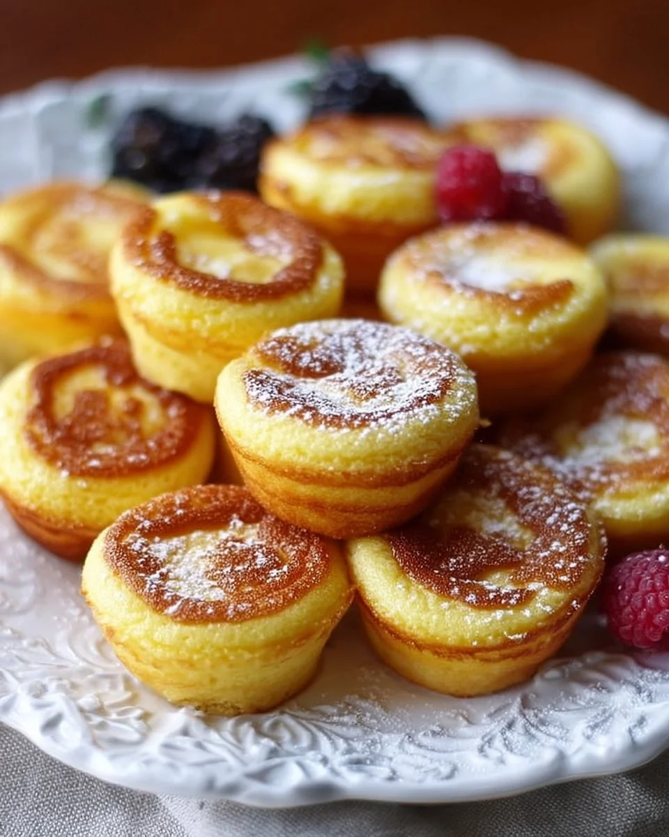 Pfannkuchen Mini Muffins