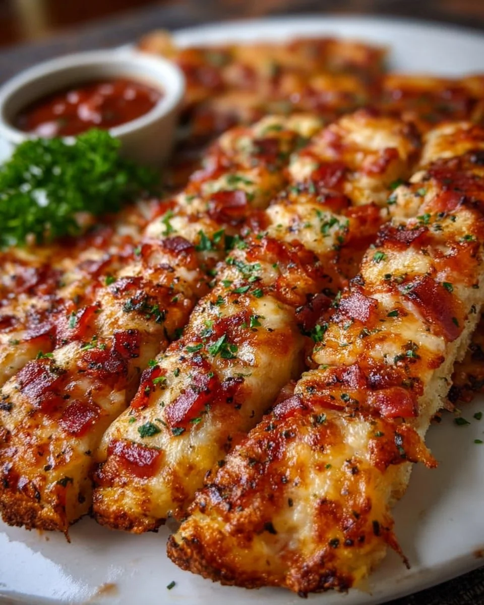 Schnelle Pizzastangen